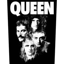 Queen Queen Faces Sew-On Patch Black