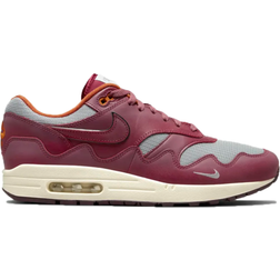 NIKE Air Max 1 x Patta M - Metallic Silver/Light Mulberry/Coconut Milk/Rush Maroon