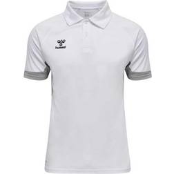 Hummel Lead Mesh Functional Polo Shirt Men - White