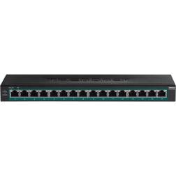 Trendnet TPE-TG160H 16-Port Gigabit PoE+ Switch