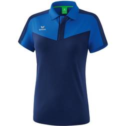 Erima Squad Polo Shirt Women - New Royal/New Navy