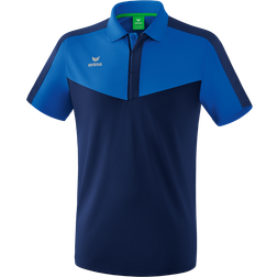 Erima Squad Polo Shirt Men - New Royal/New Navy