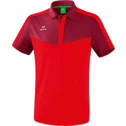 Erima Squad Polo Shirt Men - Bordeaux/Red