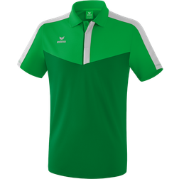 Erima Squad Polo Shirt Men - Fern Green/Emerald/Silver Grey