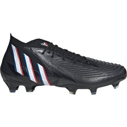 Adidas Predator Edge.1 FG - Core Black/Cloud White/Vivid Red