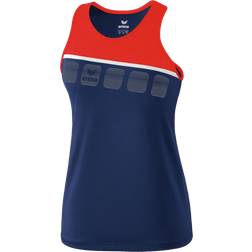 Erima Kid's 5-C Tank Top - New Navy/Red/White