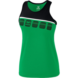 Erima Kid's 5-C Tank Top - Emerald/Black/White