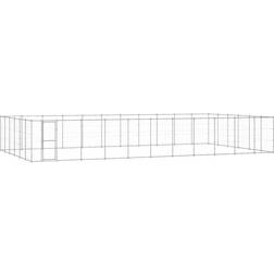 vidaXL Outdoor Dog Kennel