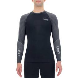 UYN Marathon OW Long Sleeve Shirt Men - Blackboard/Black/Charcoal