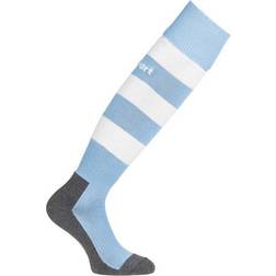 Uhlsport Team Pro Stripe Socks Kids - Sky/White