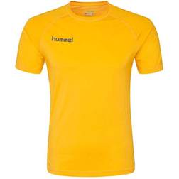 Hummel First Performance Short Sleeves Jersey Kids - Sports Yellow