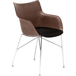 Kartell Q/Wood Fåtölj 84cm