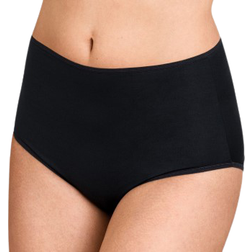 Miss Mary Soft Basic Cotton Maxi Brief - Black