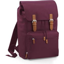 BagBase Heritage Laptop Backpack - Burgundy