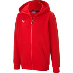 Puma Kid's TeamGOAL 23 Casuals Hooded Jacket - Puma Red (656714-01)