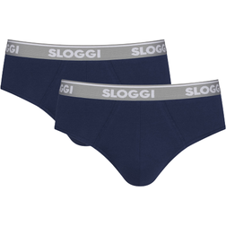 Sloggi Men Go ABC Midi 2-pack - Dark Blue