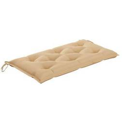 vidaXL - Chair Cushions Beige (110x50)