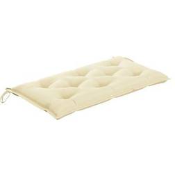 vidaXL - Chair Cushions Beige (110x50)