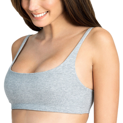 Bread & Boxers Soft Bra - Grey Melange