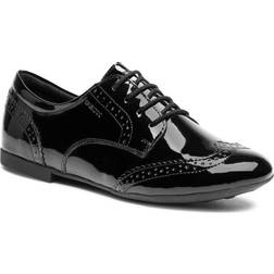 Geox Brogue Shoes - Black