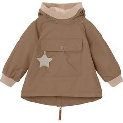 Mini A Ture Baby Vito Fleece Anorak - Pine Bark (1220294702-1400)