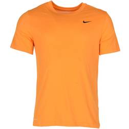 Nike Dri-FIT Crew Solid Short Sleeve T-shirt Men - Kumquat/Black