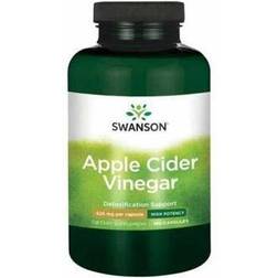Swanson Ultra High Potency Apple Cider Vinegar, 625mg, 180 Capsules 60 stk