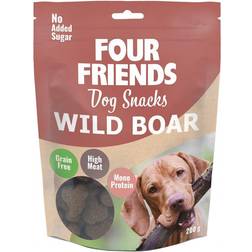Four Friends Wild Boar Dog Snacks 0.2kg