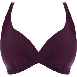 Fantasie Long Island Deep Plunge Bikini Top - Vino