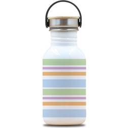 Laken Basic Stainless Steel&Bamboo Cap Vattenflaska 0.5L
