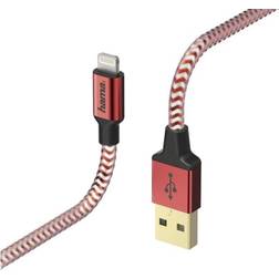 Hama Reflective USB A-Lightning 2.0 1.5m
