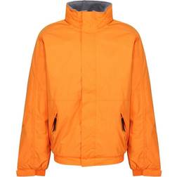 Regatta Kid's Dover Waterproof Insulated Jacket - Sun Orange/Seal Grey