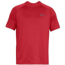 Under Armour Tech 2.0 Short Sleeve T-shirt Men - Red/Graphite