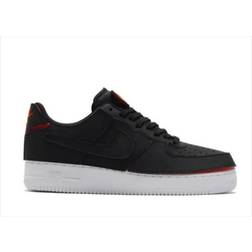 Nike Air Force 1/1 Low 1/1 Black Chile Red Men's