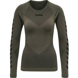 Hummel First Seamless Jersey L/S Women - Grape Leaf