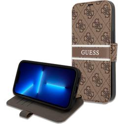 Guess Book Case 4g Stripe Blue Fr Iphone 13 Pro Gubkp13l4gdbl Blister (gubkp13l4gdbl)