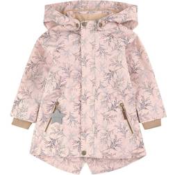 Mini A Ture Vikaya Fleece Print Jacket - Mauve Chalk (1220340704-0023)