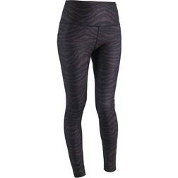 Endurance Summer Print Waist Tights Women - Black