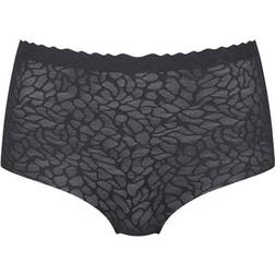 Sloggi Zero Feel Lace 2.0 High Waist Brief - Black