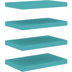 vidaXL - Wall Shelf 19.7" 4pcs