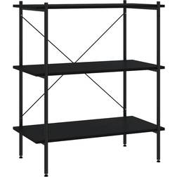 vidaXL 3-Tier Scaffale per libri 92cm