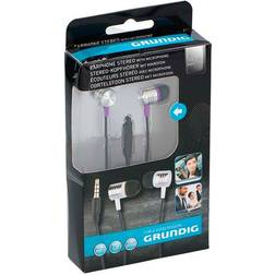 Grundig Silver Edition Earphones with Microphone