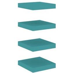 vidaXL - Estantería de Pared 23.5cm 4pcs