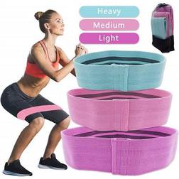 Everfitness Yoga Strechband 3-pack