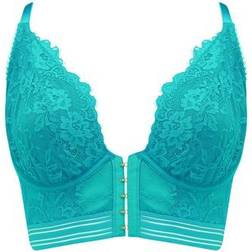 Pour Moi Revolution Front Fastening Underwired Bralette - Jade