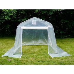 Dancover Polytunnel 8.6m² Acero inoxidable Policarbonato