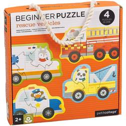 Petitcollage Rescue Vehicles Beginner Puzzle