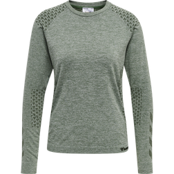 Hummel Cl Seamless L/S T-shirt Women -Thyme Melange