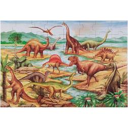 Melissa & Doug Dinosaurs Floor Puzzle 48 Pieces