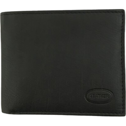 Mz Mode Leather Wallet - Black